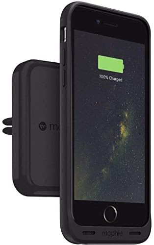mophie Wireless Charging Car Vent Mount for mophie cases with Charge Force wireless power – Black