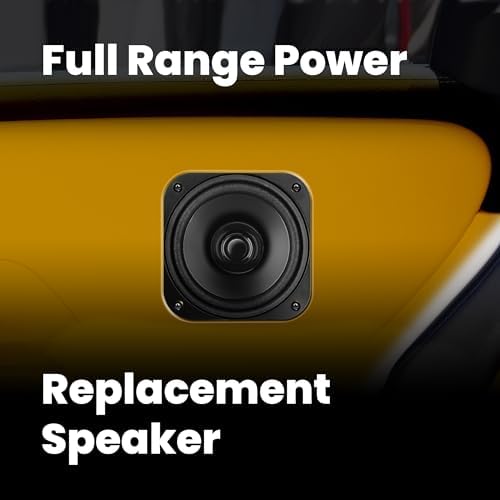 BOSS Audio Systems BRS40 4 Inch Replacement Car Door Speaker, 50 Watts
