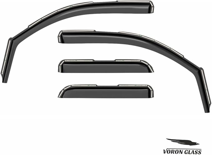 Voron Glass in-Channel Extra Durable Rain Guards - Image 8