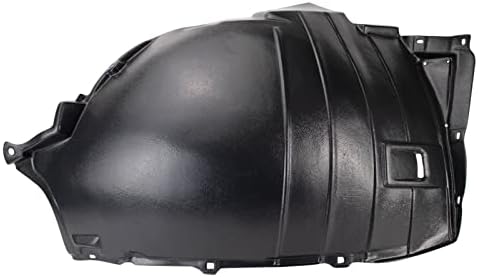 TRQ Front Right Forward Inner Fender Liner Black Passenger Side