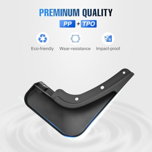 Nilight Mud Flaps Splash Guards for Hyundai Kona 2024-2026
