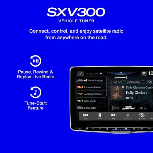 SiriusXM SXV300V1 Satellite Radio Vehicle Tuner, Add to Any SiriusXM-Ready Car Stereo (SXV300V1)