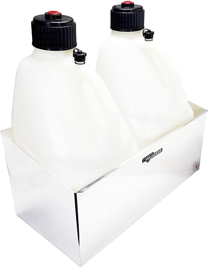 Pit Posse Double Utility Jug Holder Organizer Storage Rack - Image 7