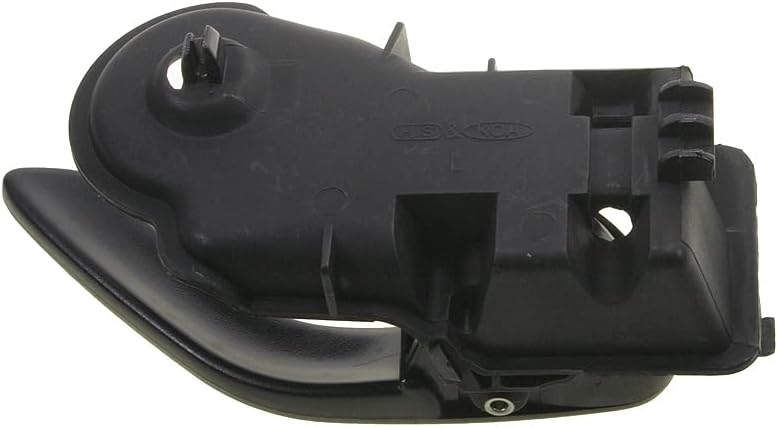 TRQ Black Interior Inside Door Handle Pair Set