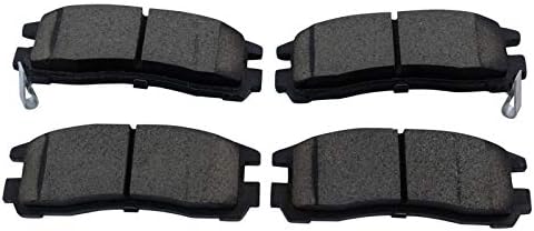 TRQ Rear Ceramic Brake Pad Kit