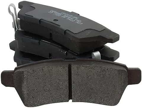 TRQ Rear Ceramic Brake Pad Set