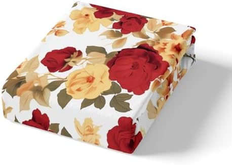 Feelyou Flower Bed Sheets Set Twin Size for Kids Boys Girls Deep Pocket - Image 5