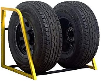 MaxxHaul 50256 Heavy‑Duty Adjustable Wall‑Mount Tire Storage Rack – Telescoping 32–48″ Width, 375 lb Capacity, Powder‑Coated Steel, 51.75″W x 28″D x 28″H – Garage/Shop - Image 3