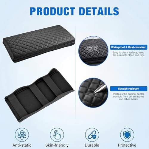 Nilight Center Console Cover Fit for Toyota Camry 2025 2026 LE SE XLE XSE
