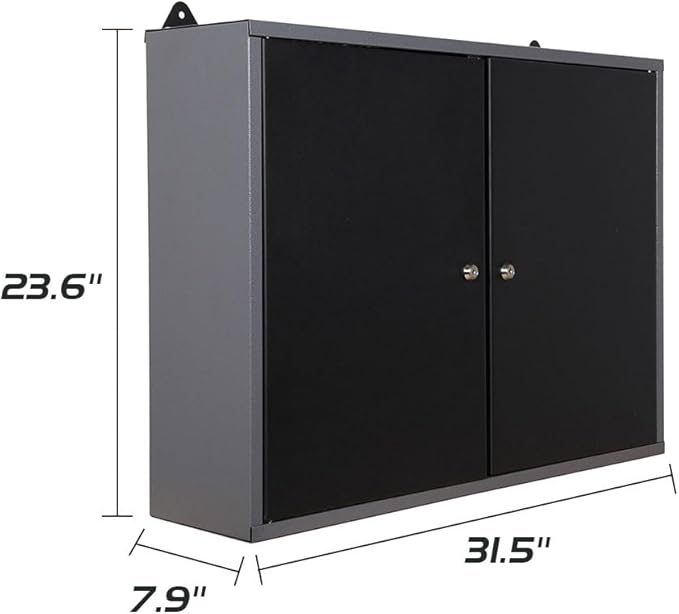 JZD Steel Garage Wall Mounted Tool Cabinet - Image 3