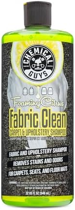 Chemical Guys, Foaming Citrus Fabric & Carpet Cleaner, Seats & Mats, 32 oz