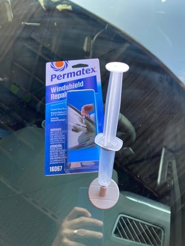Permatex 16067 Bullseye Windshield Repair Kit, .025 oz. Syringe, .025 Ounce Syringe , White - Image 6