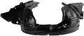 TRQ Front Left Inner Fender Liner Drivers Side