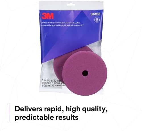 3M Perfect-It Random Orbital Foam Polishing Pad, 34123 - Image 5