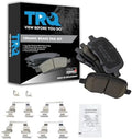 TRQ Front Brake Pads Ceramic Hardware