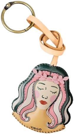 Zodiac Horoscope Bag Charm - Unique Purse Charm Keychain for Backpacks