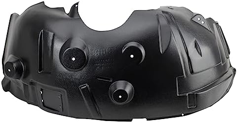 TRQ Front Left Inner Fender Liner Drivers Side