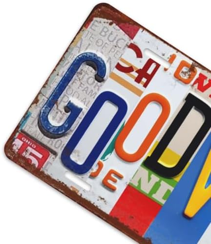 Good Front License Plate 6" * 12" for Women Vibes