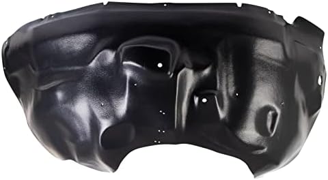 TRQ Front Left Inner Fender Liner Black Drivers Side