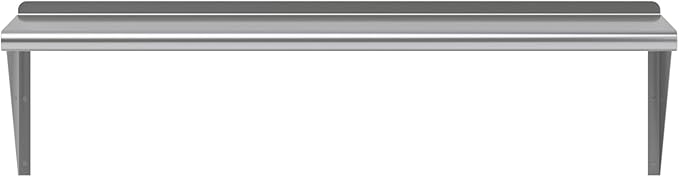AmGood 48" Long X 14" Deep Stainless Steel Wall Shelf | NSF Certified | - Image 4