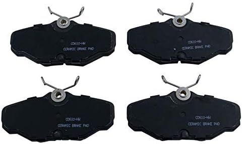 TRQ Rear Brake Pads Ceramic