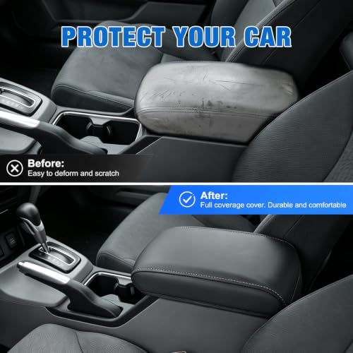 Nilight Center Console Cover for Honda Civic 2012-2015 Car Armrest Cushion
