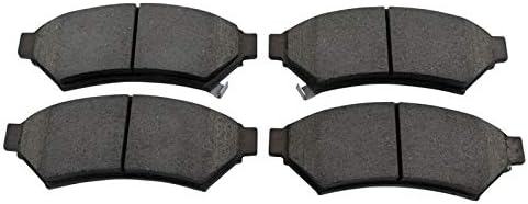 TRQ Front Brake Pads Ceramic Hardware