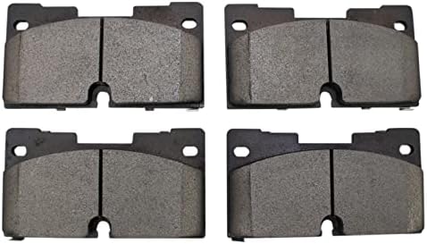 TRQ Front Ceramic Brake Pad Set