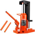 VEVOR Hydraulic Toe Jack, 5 Ton On Toe Toe Jack Lift, 10 Ton On Top Lift Capacity Machine Jack, 0.8-6.8 in Toe Height, 11.3-17.3 in Top Height, Air Hydraulic Claw Jack for Machinery, Industry by VEVOR
