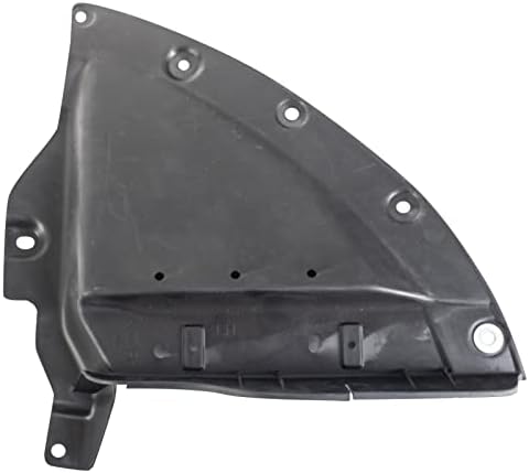 TRQ Front Left Inner Fender Liner Black Drivers Side