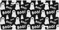 Halloween Ghost Boo Front License Plate 6" * 12" for Women