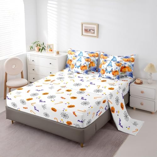 Erosebridal Scandinavian Gnome Bed in A Bag Queen Comforter Set 7 Piece - Image 4