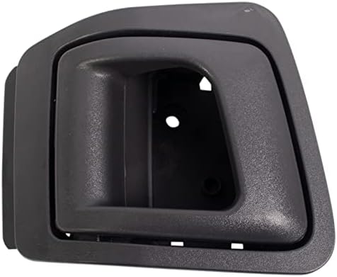 TRQ Front Right Interior Door Handle Dark Gray Passenger Side