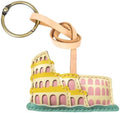 Travel Icon Leather Bag Charm - Unique Keychain Purse Charm For Handbags