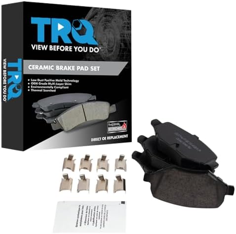 TRQ Rear Brake Pads Ceramic