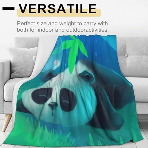 Cute Bread Blanket Autumn Breakfast Pastries Throw Blankets,Thanksgiving Gifts for Kids Women,Lightweight Soft Fleece,with Waffle Croissant and Muffin,Sofa Couch Bed Room Decor 50x60in - Image 5