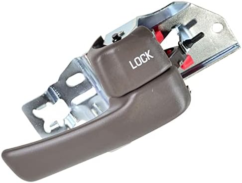TRQ Passenger Side Interior Door Handle Brown