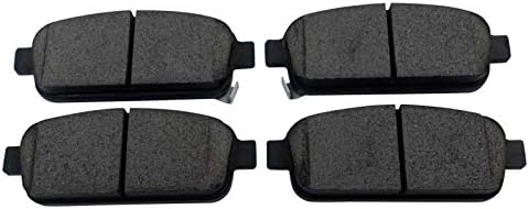 TRQ Premium Posi Ceramic Brake Pad Rear Set
