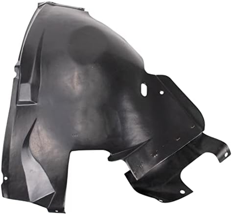 TRQ Front Right Forward Inner Fender Liner Black Passenger Side