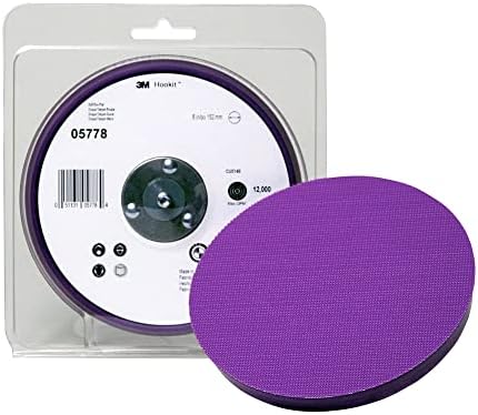 3M Hookit Painter's Abrasive Disc Back-up Pad, 05778, 6 in - Image 2