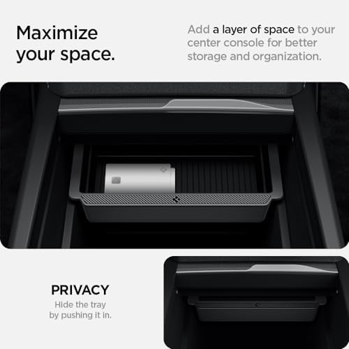 Spigen Console Organizer for Model Y Juniper/YL & 3 Highland [Sliding]