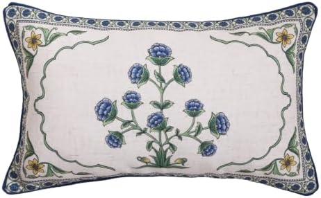 patdrea Designer French Vintage Throw Pillow Cover,12"x20" by patdrea
