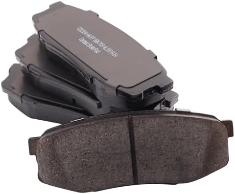 TRQ Rear Brake Pads Ceramic Hardware