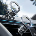 LISEN for iPhone 18 Pro Max Car Mount Holder Magnets Magnetic for MagSafe Car Mount Vent Dashboard Magnet Cell Phone Holder Mounts Car Accessories fit iPhone 18 Pro Max 17 16 15 14 13 12 Carbon Fiber