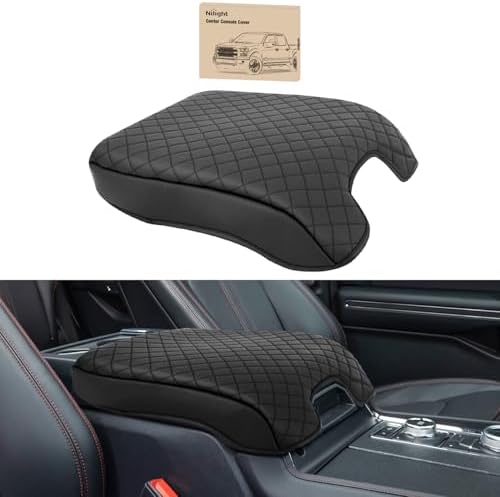 Nilight Center Console Armrest Cover for Ford F150 2015 2016-2018 2019 2020