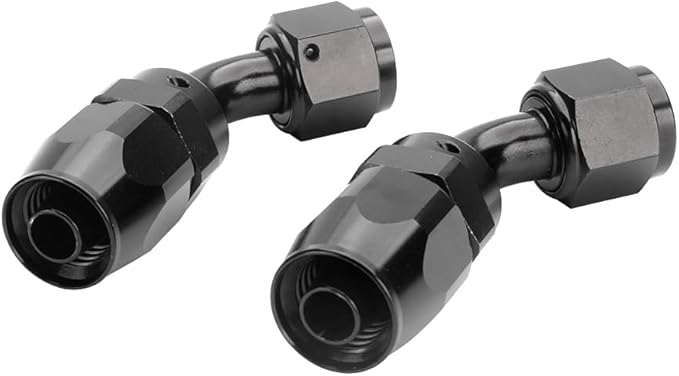 LokoCar 4AN Hose End Fitting 45 Degree Swivel - Image 9