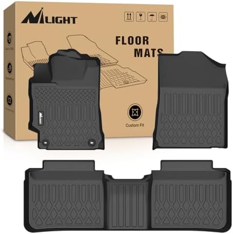 Nilight TPE Floor Mats for Toyota Camry 2015 2016 2017