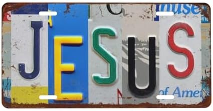 Jesus Front License Plate 6" * 12" for Women