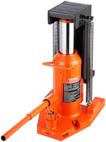 VEVOR Hydraulic Toe Jack, 5 Ton On Toe Toe Jack Lift, 10 Ton On Top Lift Capacity Machine Jack, 0.8-6.8 in Toe Height, 11.3-17.3 in Top Height, Air Hydraulic Claw Jack for Machinery, Industry - Image 2