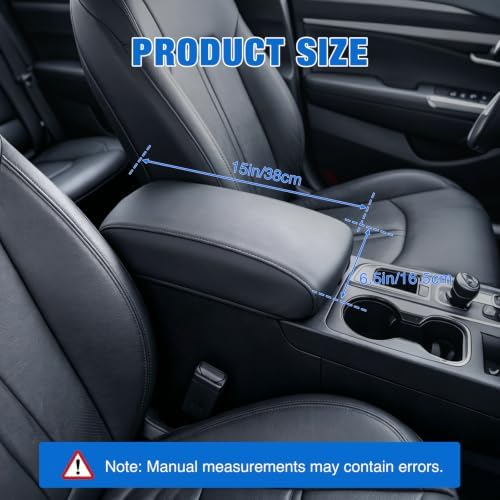 Nilight Center Console Cover for Hyundai Sonata 2015-2019 Armrest Cushion